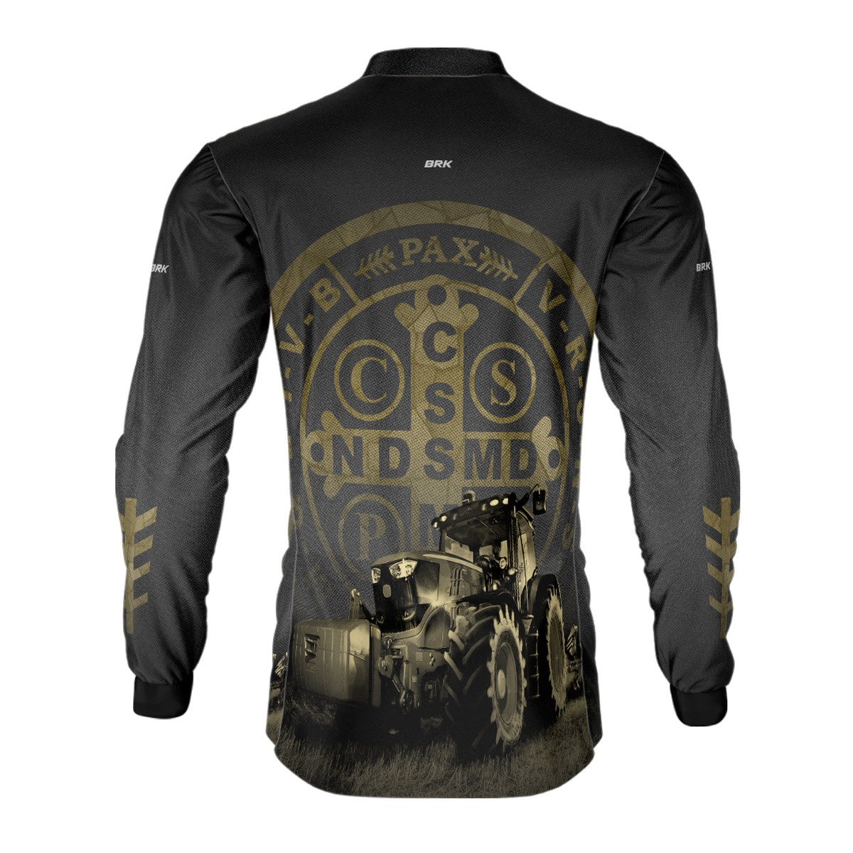 Camisa Agro Brk Medalhão São Bento com UV50+ - Brk Agro