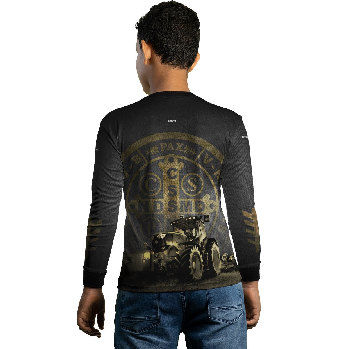 Camisa Agro Brk Medalhão São Bento com UV50+ - Brk Agro