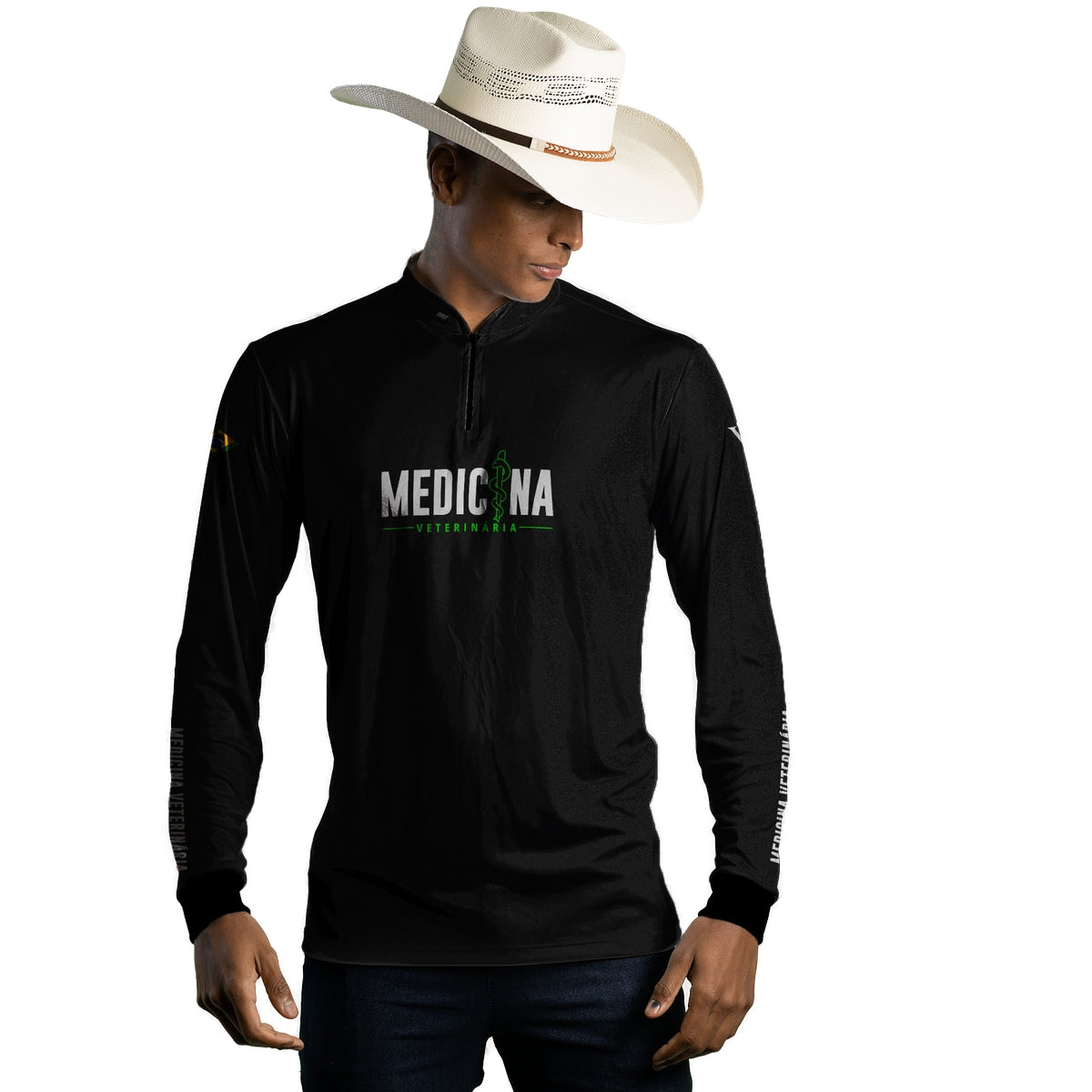 Camisa Agro Brk Medicina Veterinária com Proteção Solar UV50+ - Brk Agro