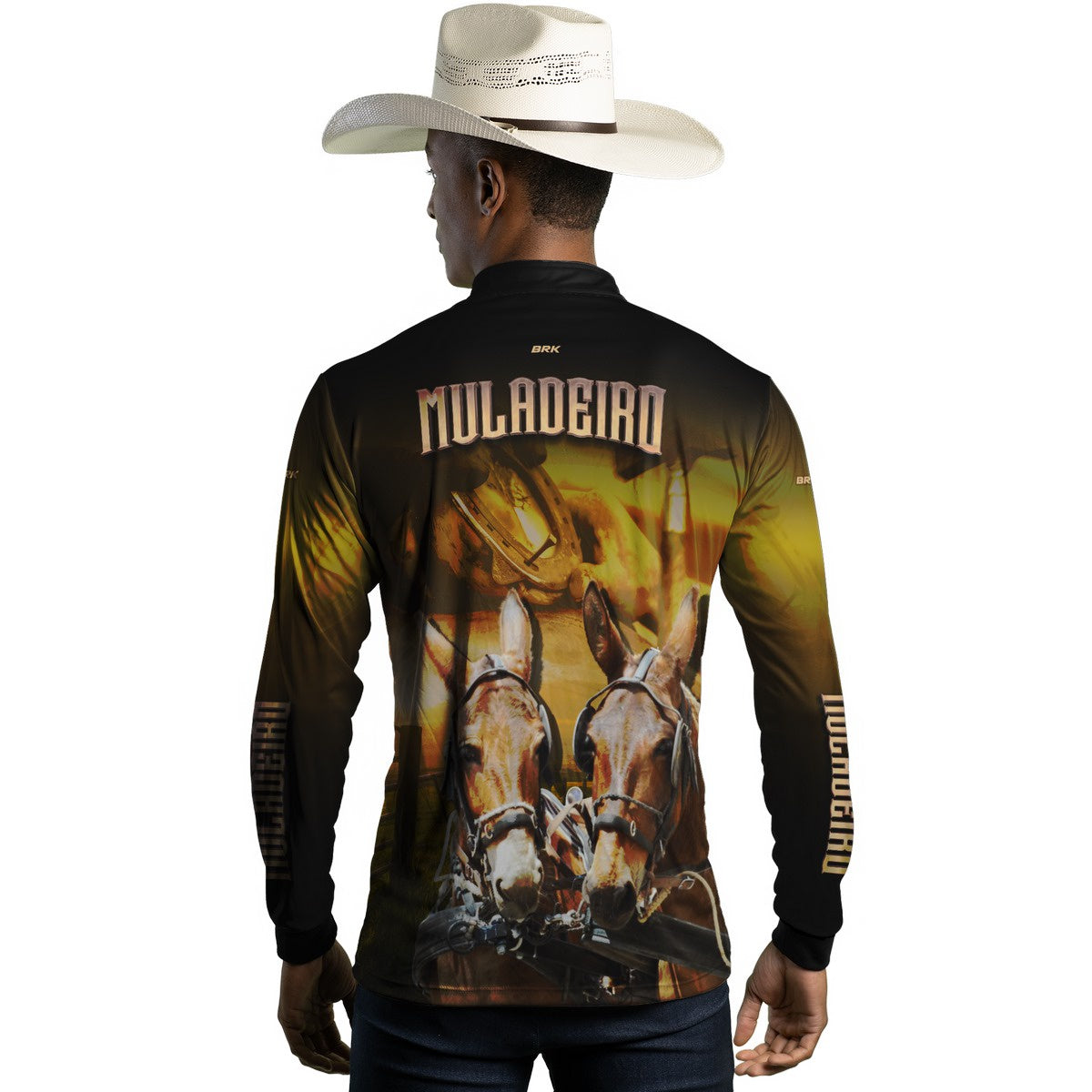 Camisa Agro Brk Muladeiro com Proteção Solar UV50+ - BRK AGRO