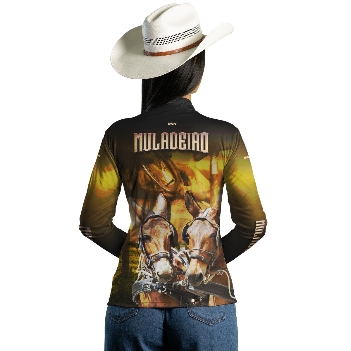 Camisa Agro Brk Muladeiro com Proteção Solar UV50+ - BRK AGRO