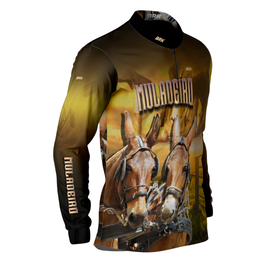 Camisa Agro Brk Muladeiro com Proteção Solar UV50+ - BRK AGRO