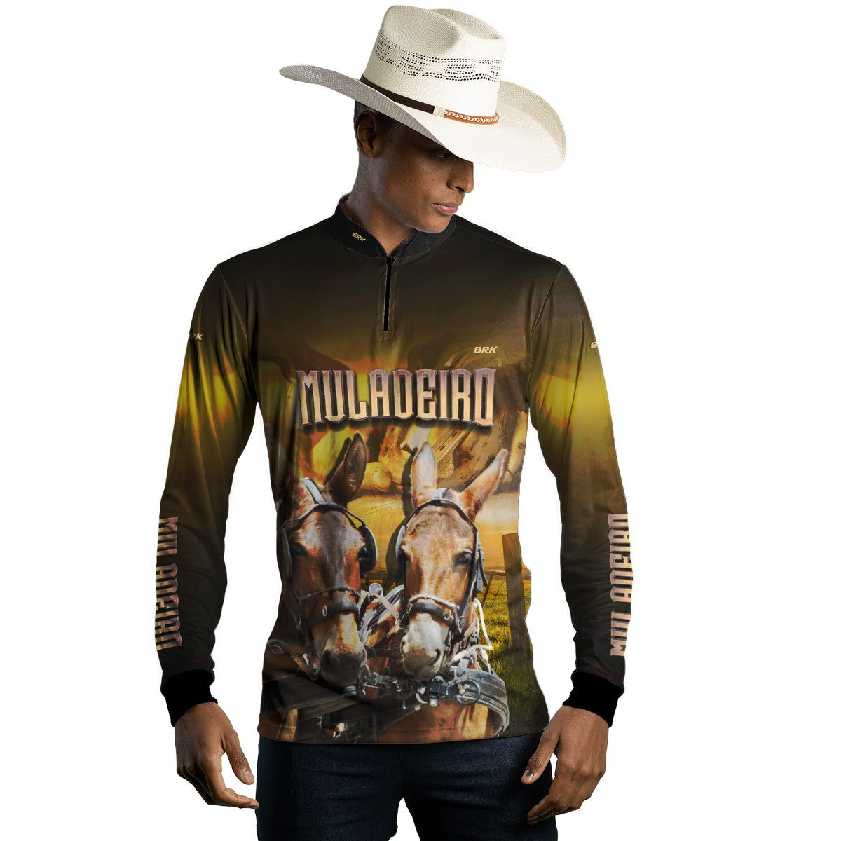 Camisa Agro Brk Muladeiro com Proteção Solar UV50+ - BRK AGRO