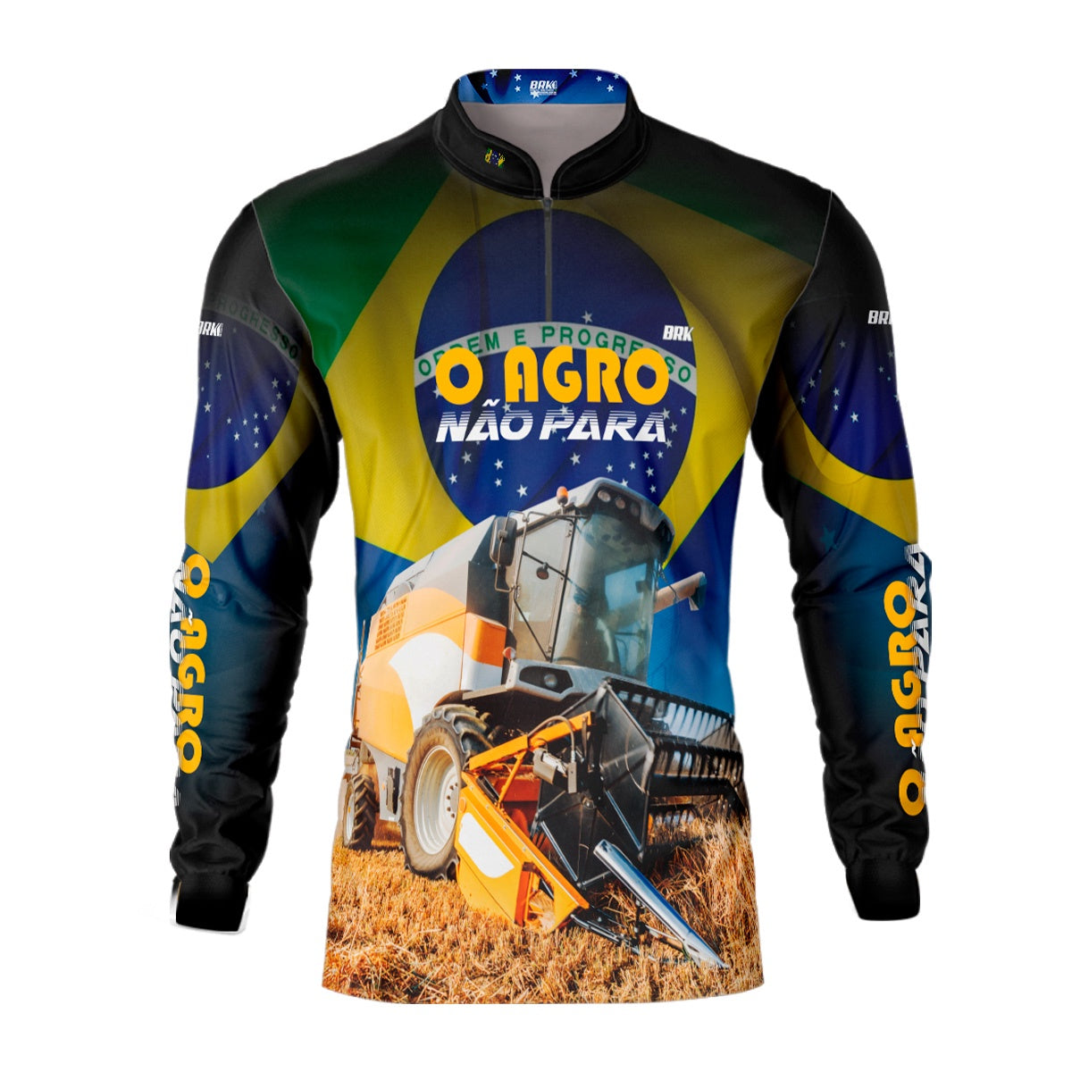 Camisa Agro Brk O Agro Não Para Proteção Solar UV50+ - BRK AGRO