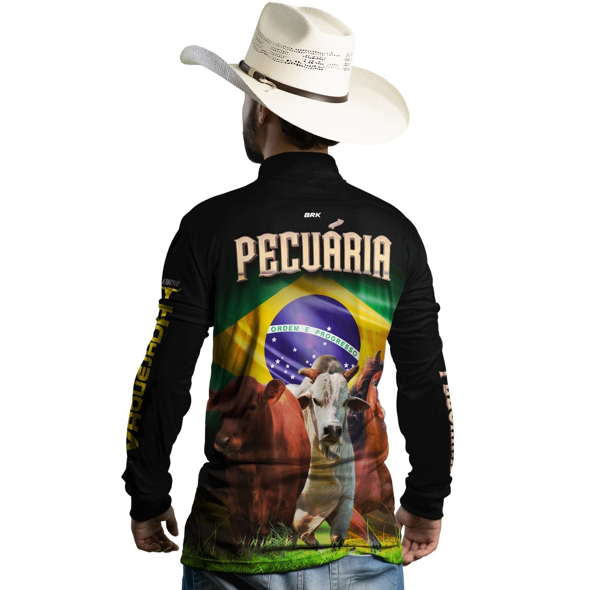 Camisa Agro Brk Pecuária com UV50+ - Brk Agro