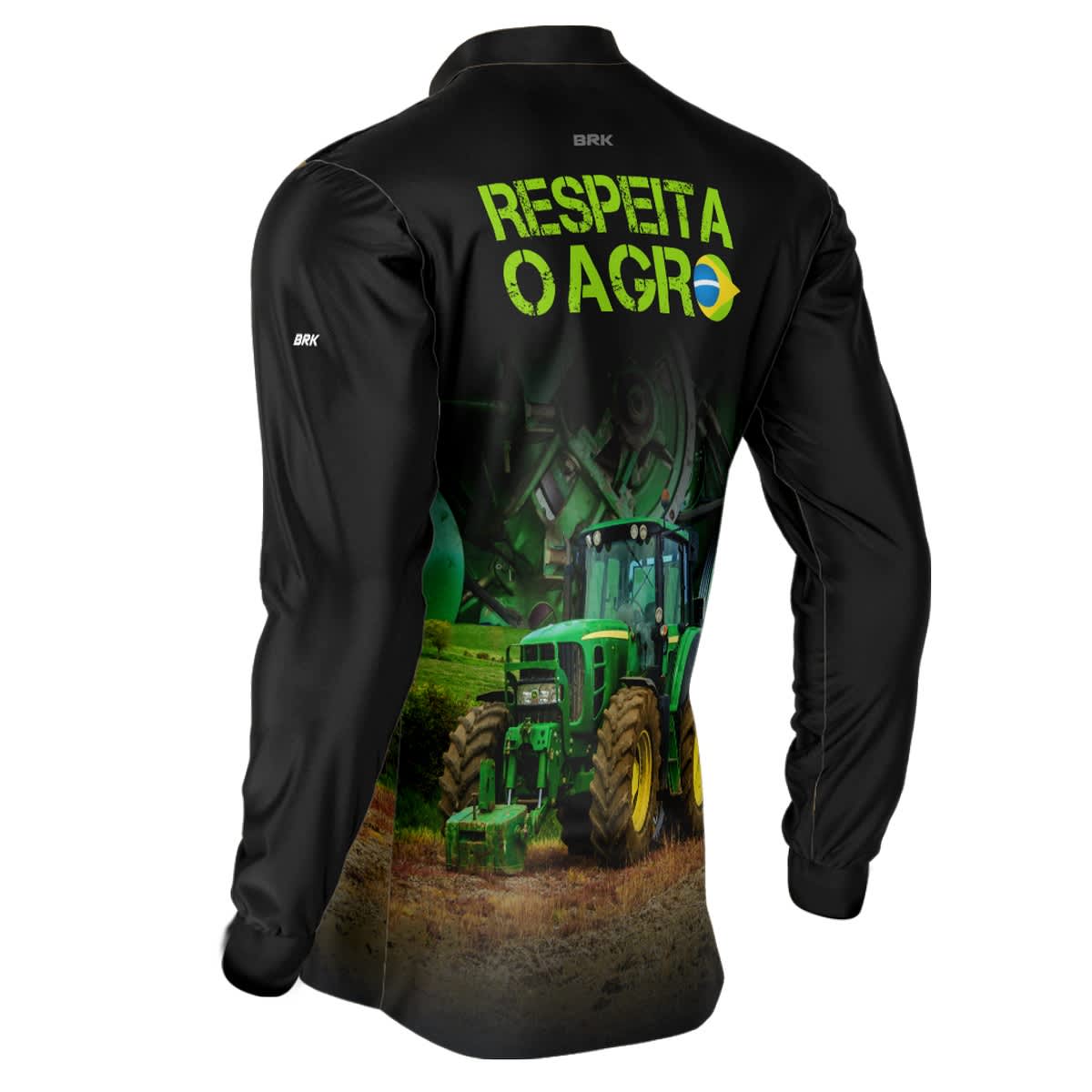 Camisa Agro Brk Respeita o Agro com Proteção Solar UV50+ - Brk Agro
