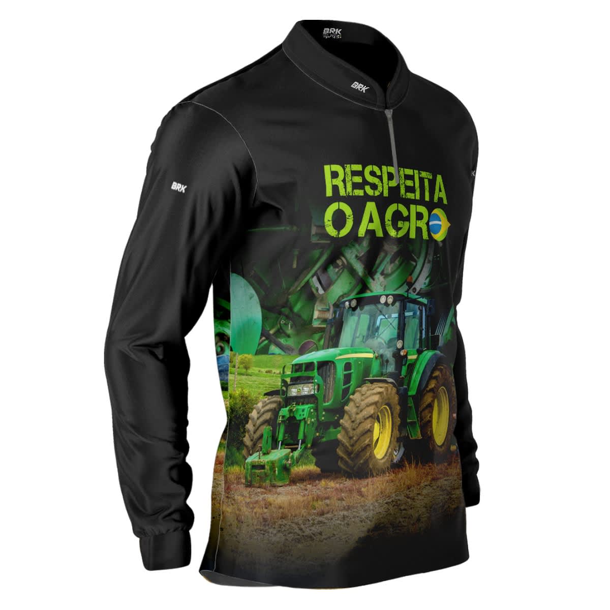 Camisa Agro Brk Respeita o Agro com Proteção Solar UV50+ - Brk Agro