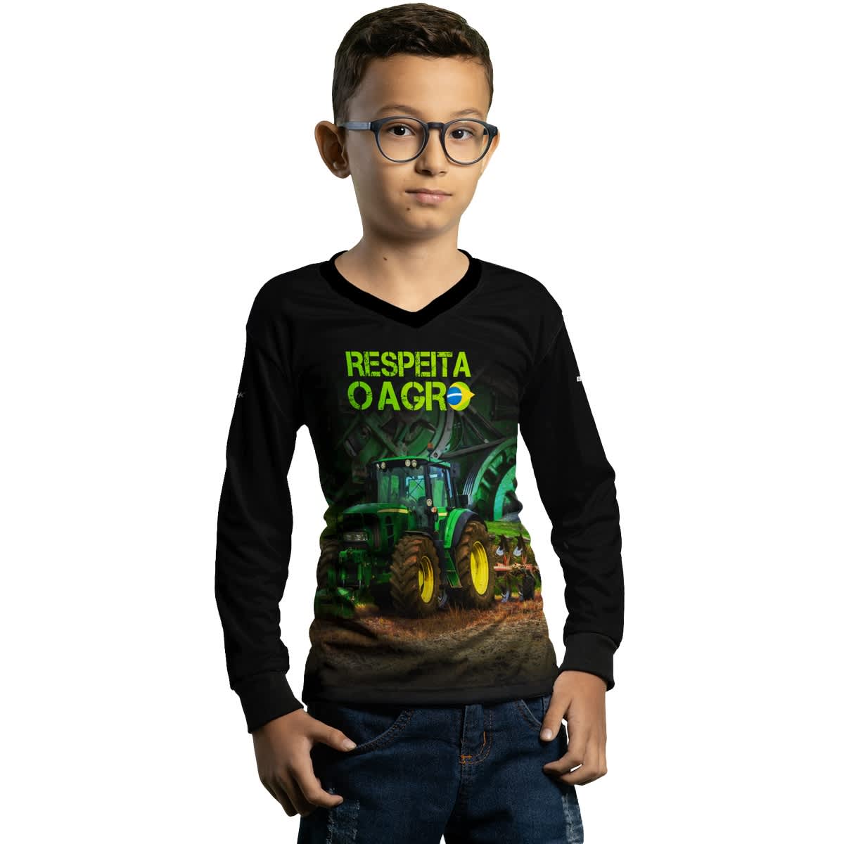 Camisa Agro Brk Respeita o Agro com Proteção Solar UV50+ - Brk Agro