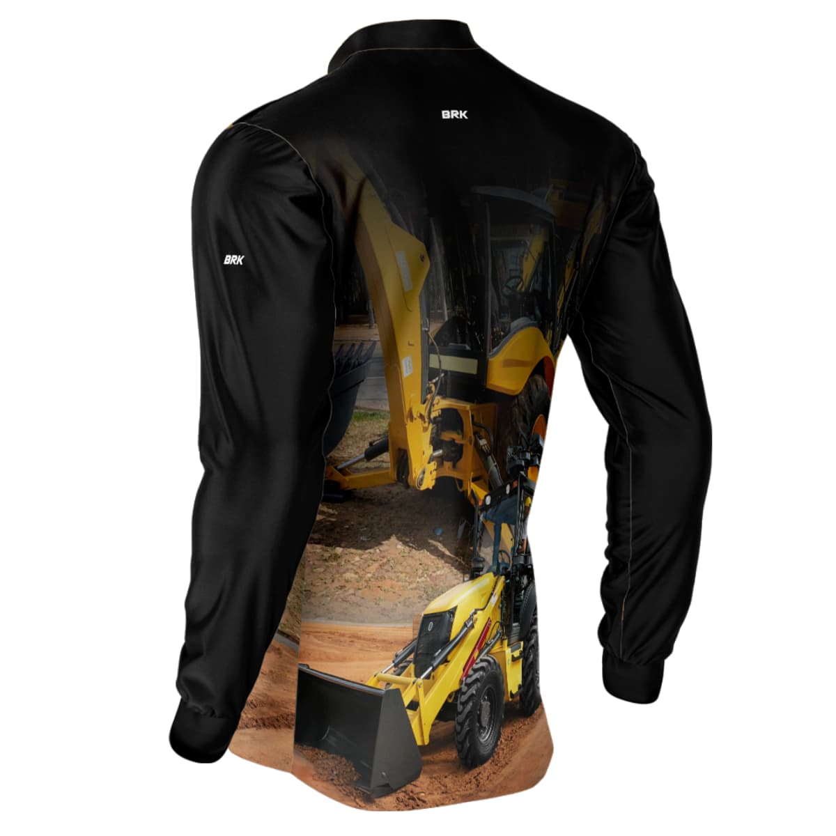 Camisa Agro Brk Retroescavadeira 02 NH com Proteção Solar UV50+ - Brk Agro
