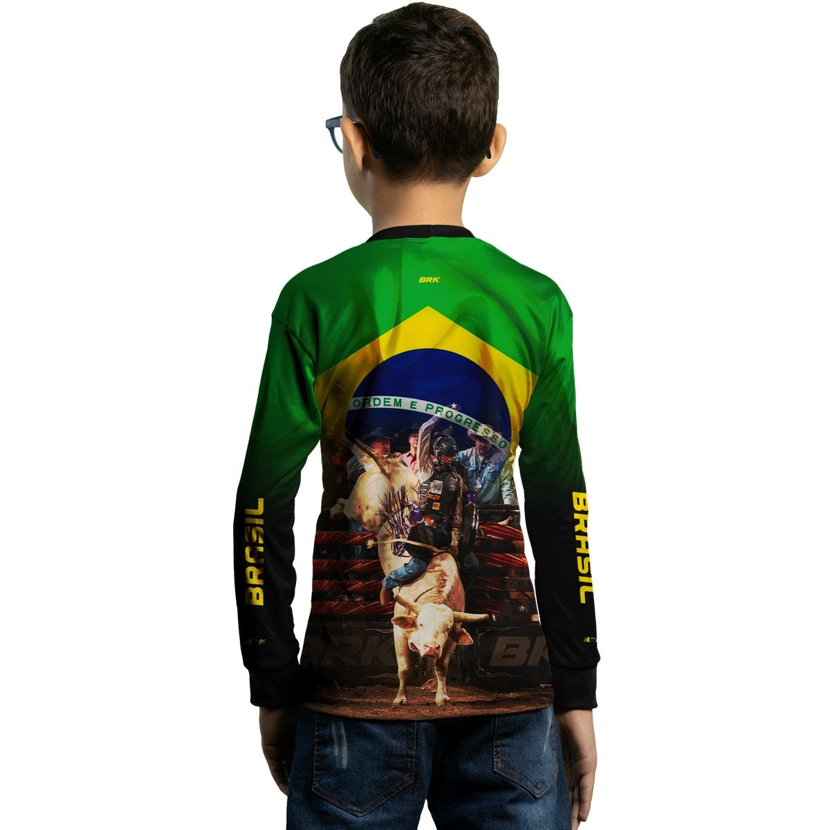 Camisa Agro Brk Rodeio Brasil com Proteção Solar UV50+ - BRK AGRO