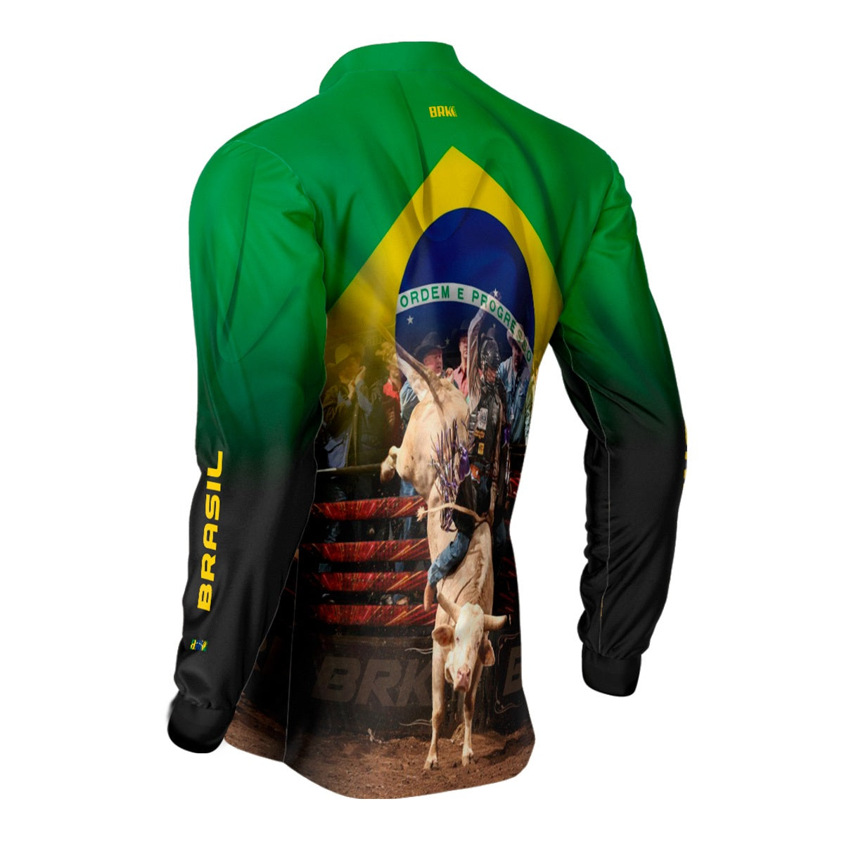 Camisa Agro Brk Rodeio Brasil com Proteção Solar UV50+ - BRK AGRO