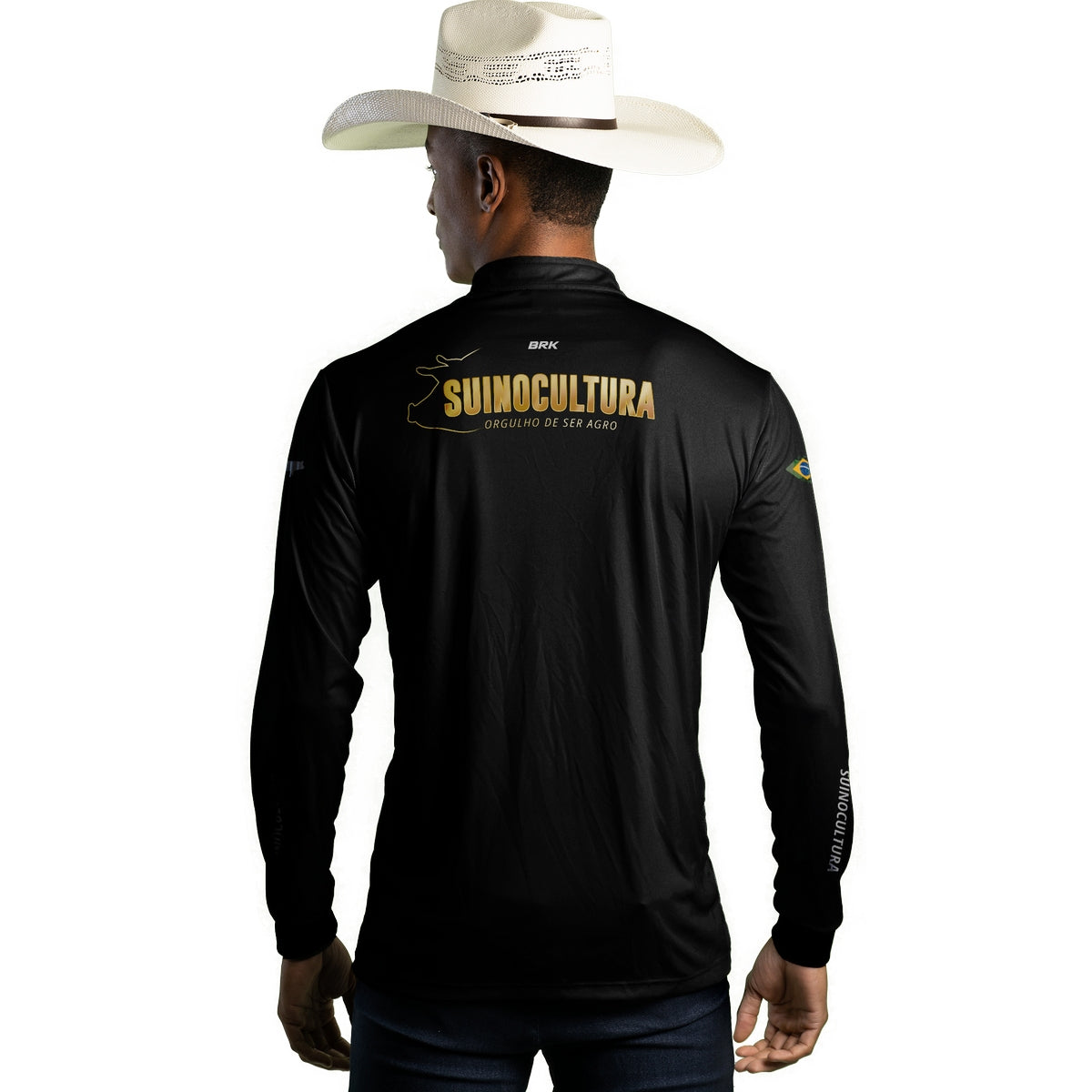 Camisa Agro Brk Suinocultura com Proteção Solar UV50+ - Brk Agro