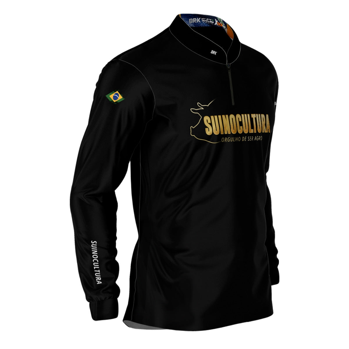 Camisa Agro Brk Suinocultura V2 com Proteção Solar UV50+ - Brk Agro