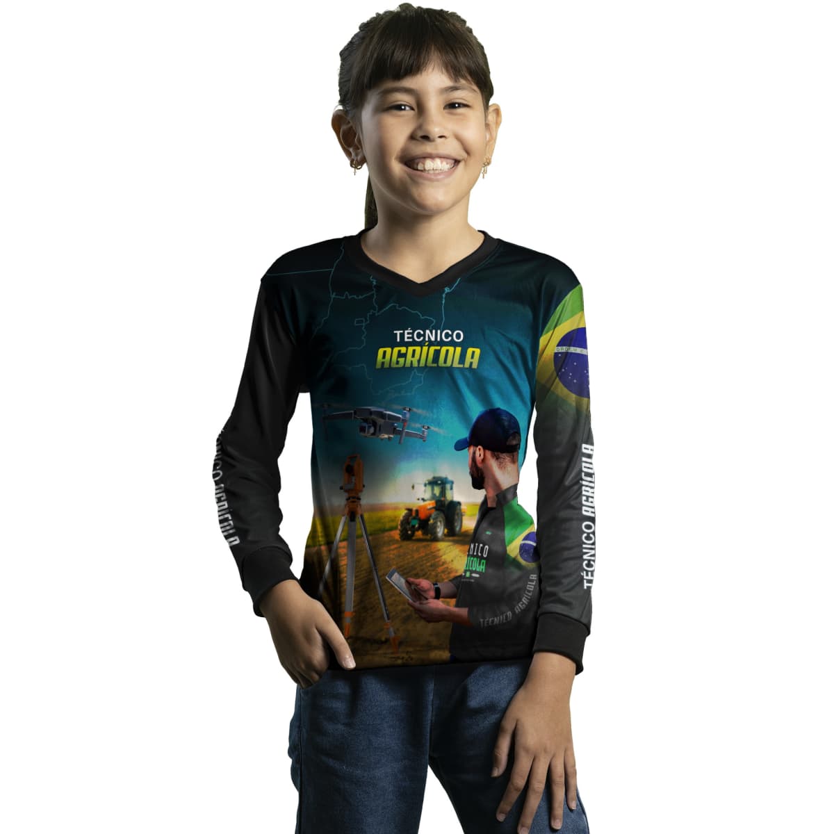 Camisa Agro Brk Técnico Agrícola com Proteção Solar UV50+ - BRK AGRO