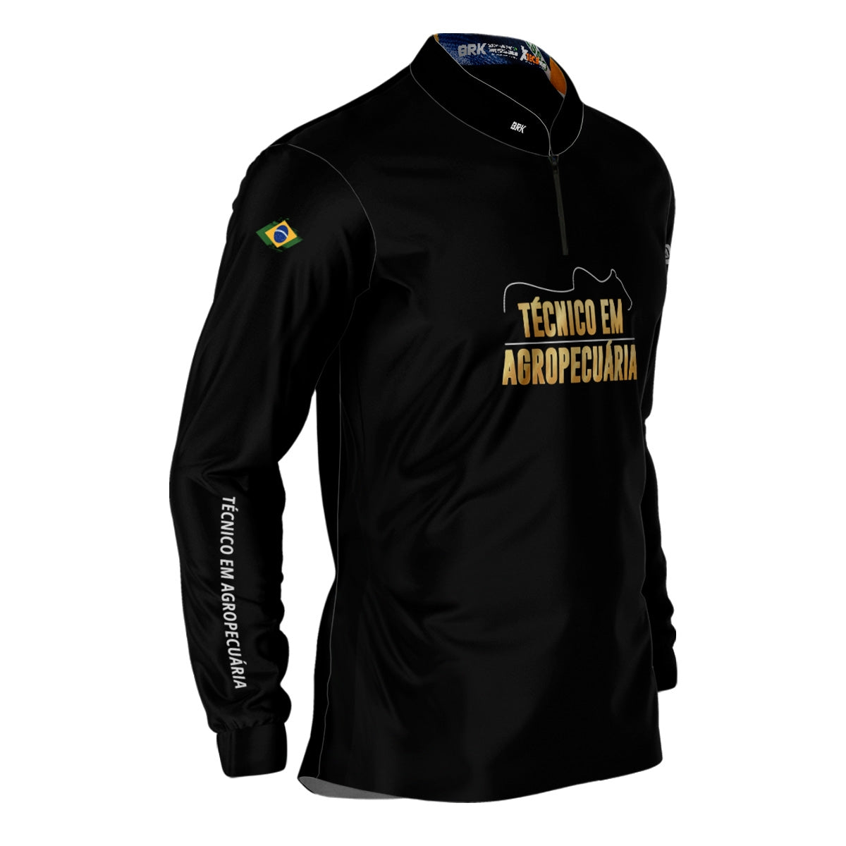 Camisa Agro Brk Técnico em Agropecuária com Proteção Solar UV50+ - Brk Agro