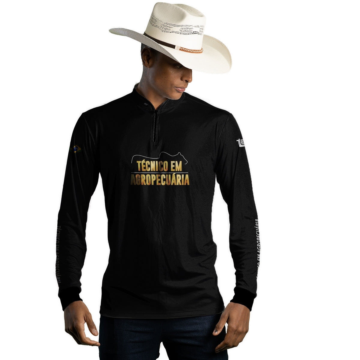 Camisa Agro Brk Técnico em Agropecuária com Proteção Solar UV50+ - Brk Agro