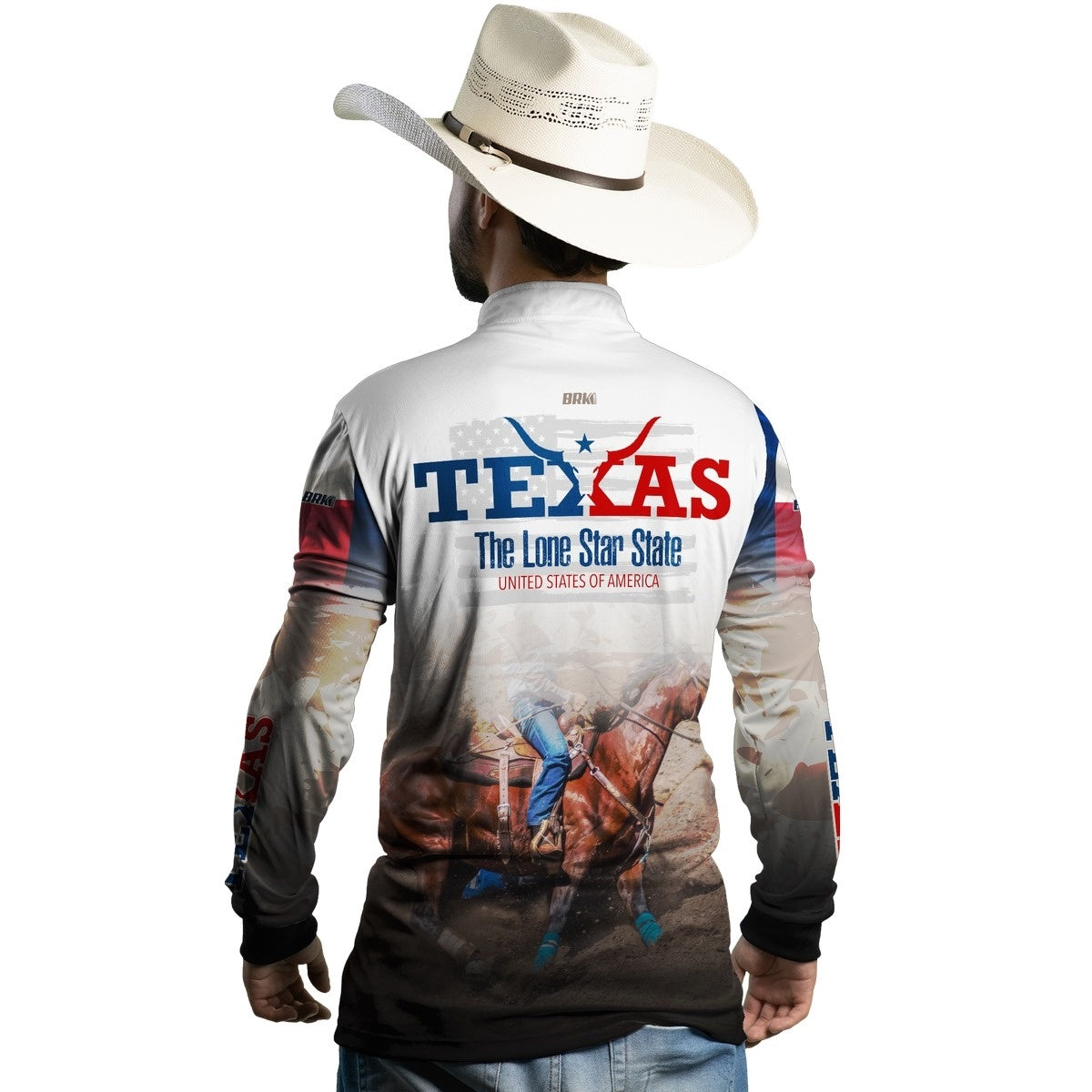 Camisa Agro Brk Texano com Proteção Solar UV50+ - BRK AGRO