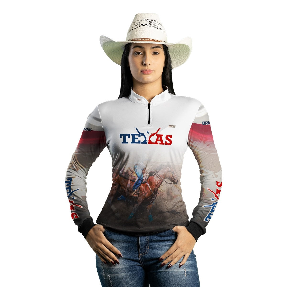 Camisa Agro Brk Texano com Proteção Solar UV50+ - BRK AGRO
