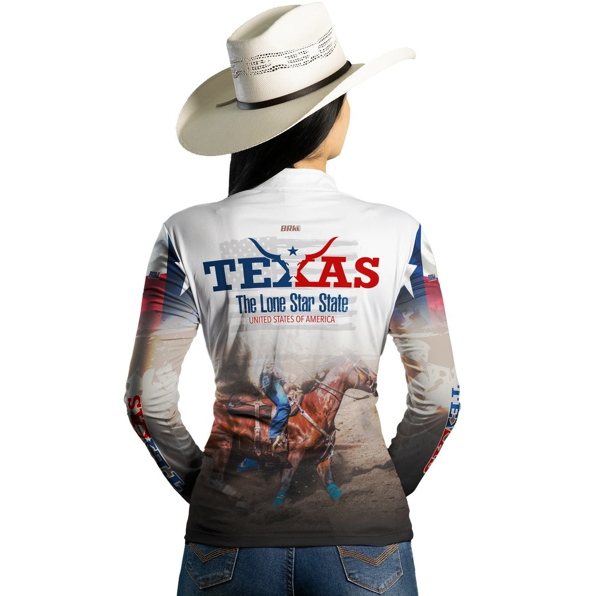 Camisa Agro Brk Texano com Proteção Solar UV50+ - BRK AGRO