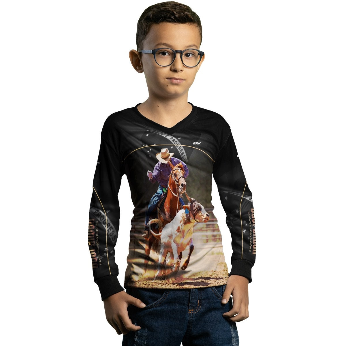 Camisa Agro Brk Vaquejada com Proteção Solar UV50+ - BRK AGRO