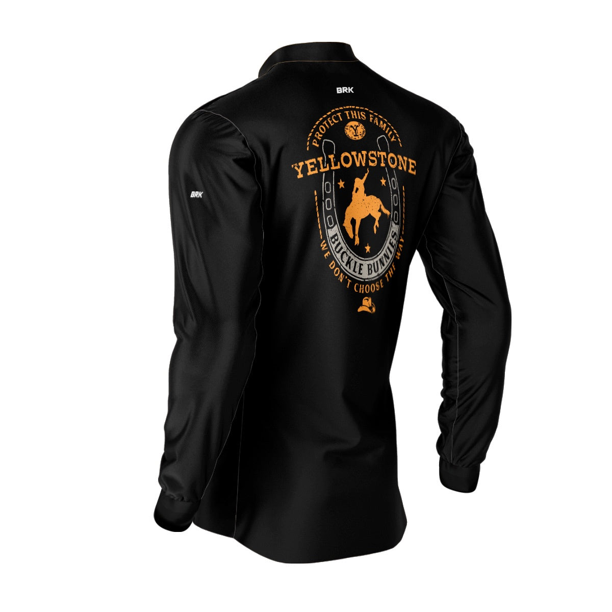Camisa Agro Brk Yellowstone Protect this Family com Proteção Solar UV50+ - Brk Agro
