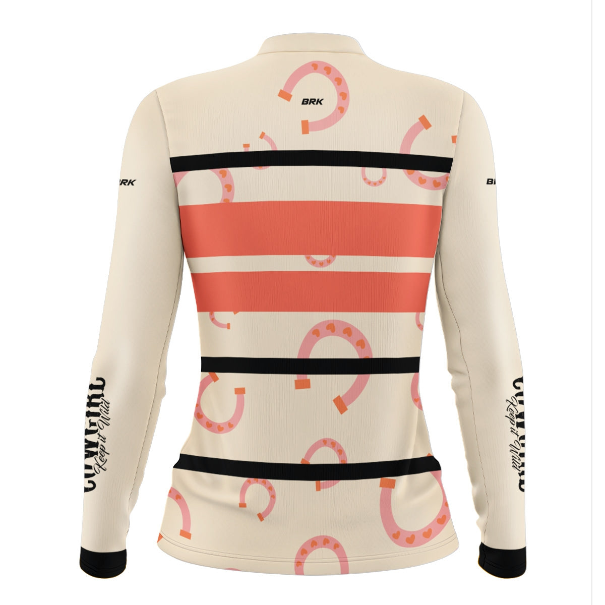Camisa Feminina Agro Brk Cowgirl Ferradura com Proteção Solar UV50+ - Brk Agro
