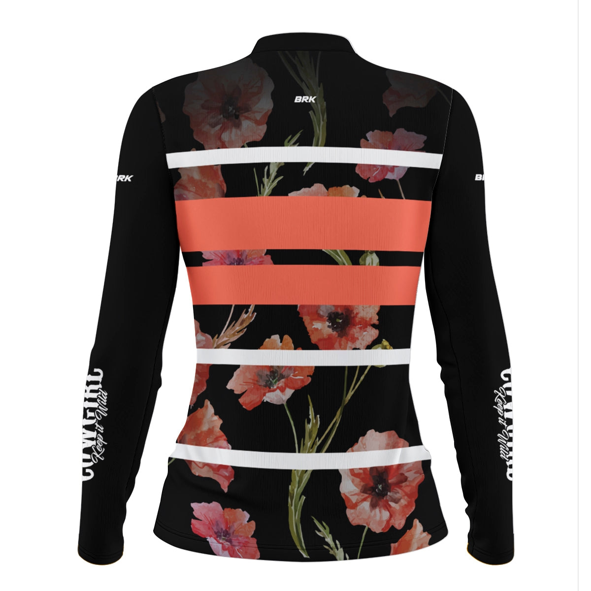 Camisa Feminina Agro Brk Cowgirl Preta com Proteção Solar UV50+ - Brk Agro