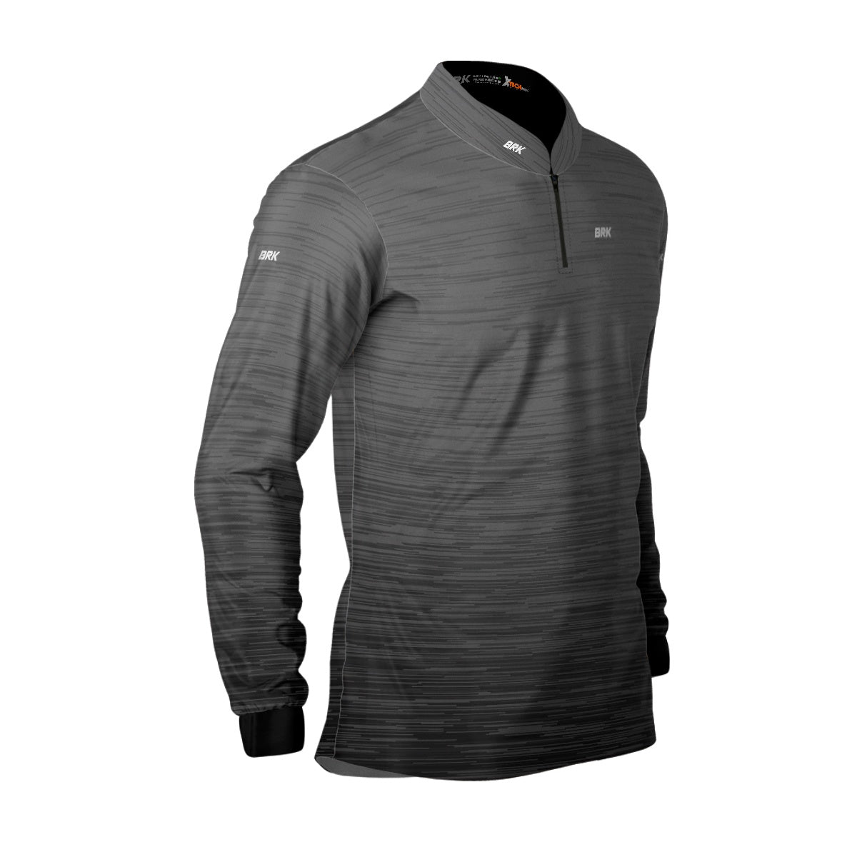 Camisa Masculina Agro Brk Mescla Cinza com Proteção Solar UV50+ - Brk Agro