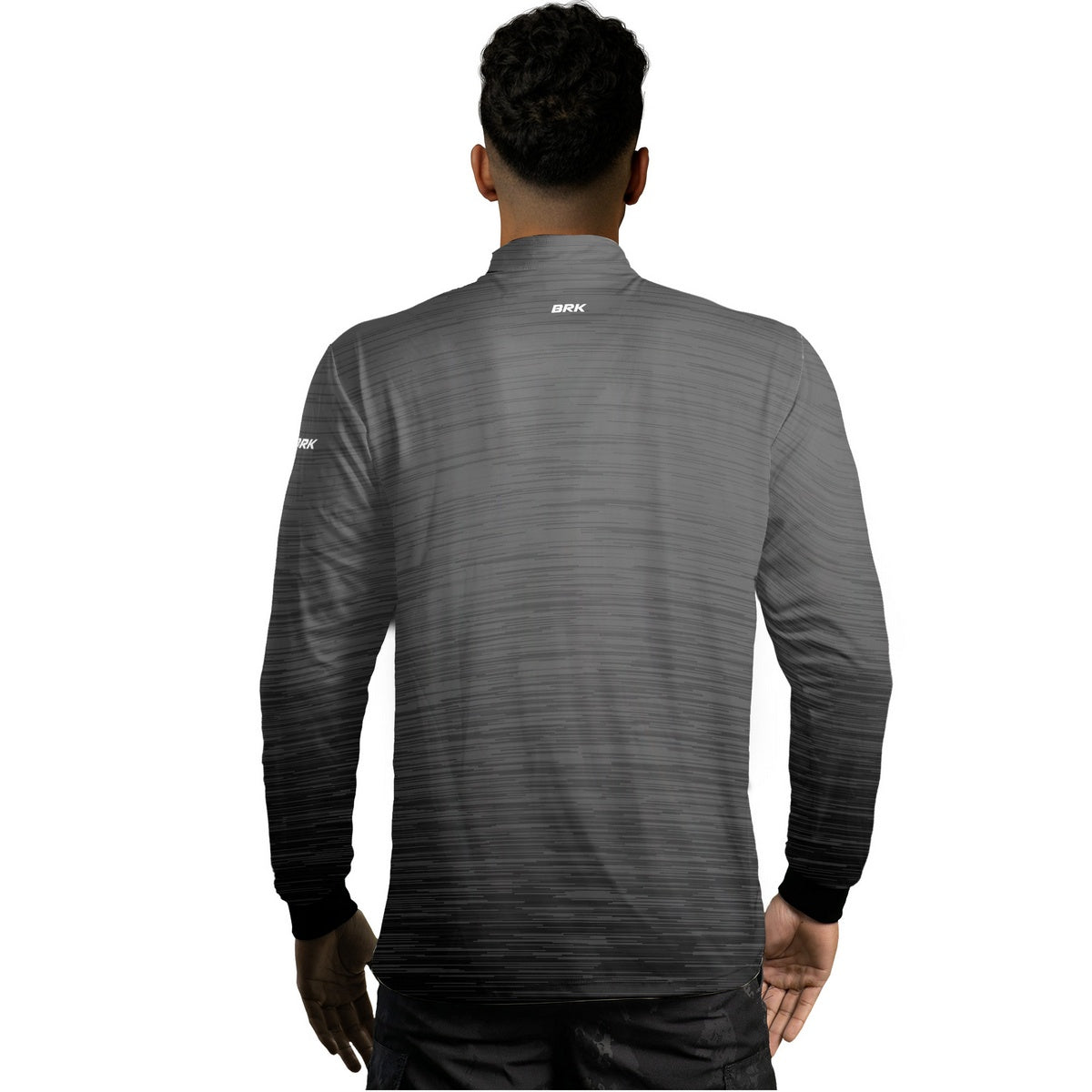 Camisa Masculina Agro Brk Mescla Cinza com Proteção Solar UV50+ - Brk Agro
