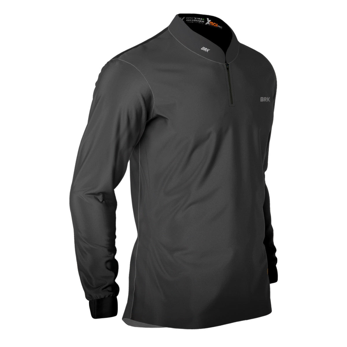Camisa Agro Brk Unissex Basic Cinza com Proteção Solar UV50+ - Brk Agro
