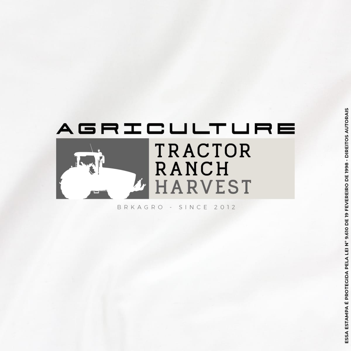 Camiseta Agro Brk Agriculture Trator Algodão Premium - Brk Agro