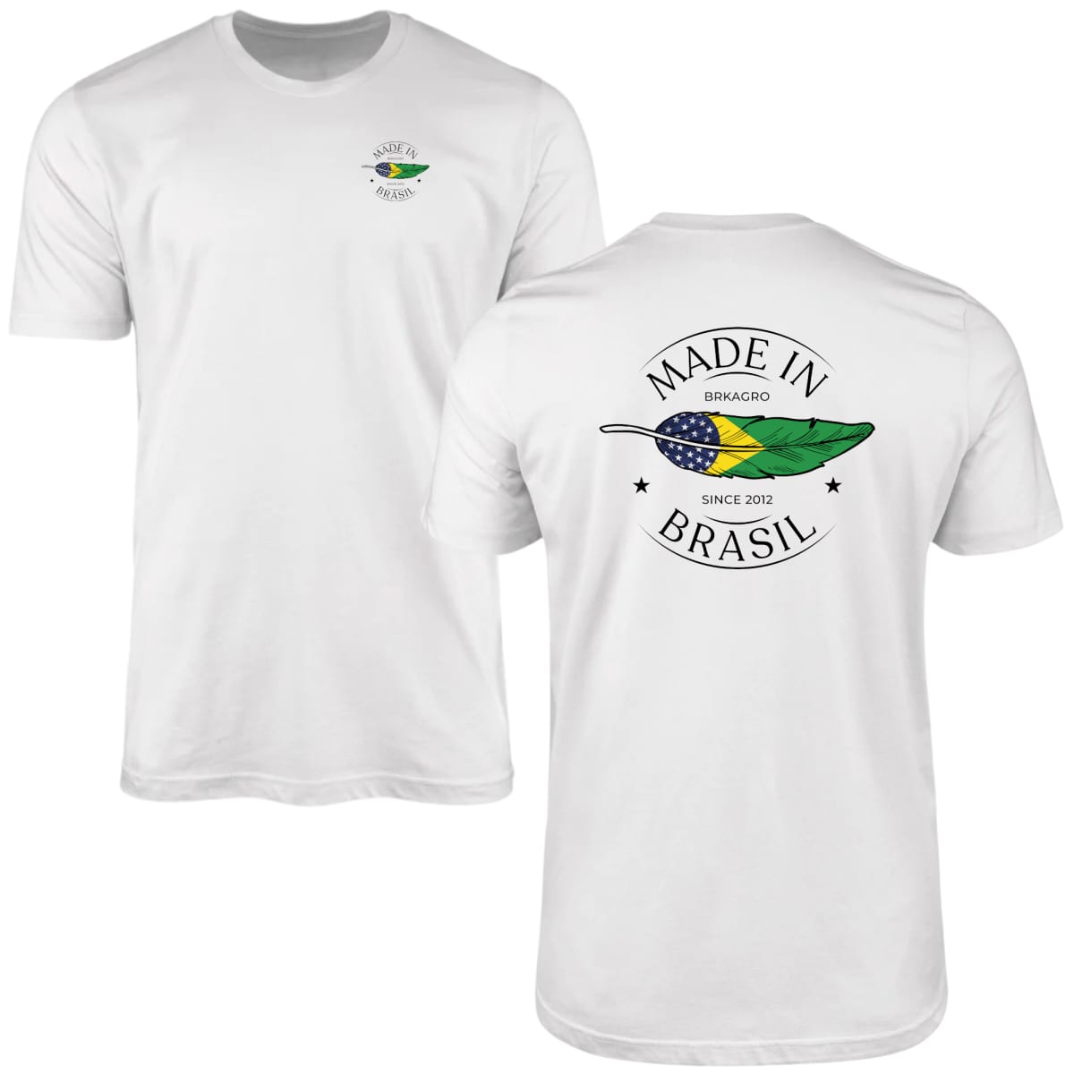 Camiseta Agro Brk Made In Brasil Algodão Premium - Brk Agro