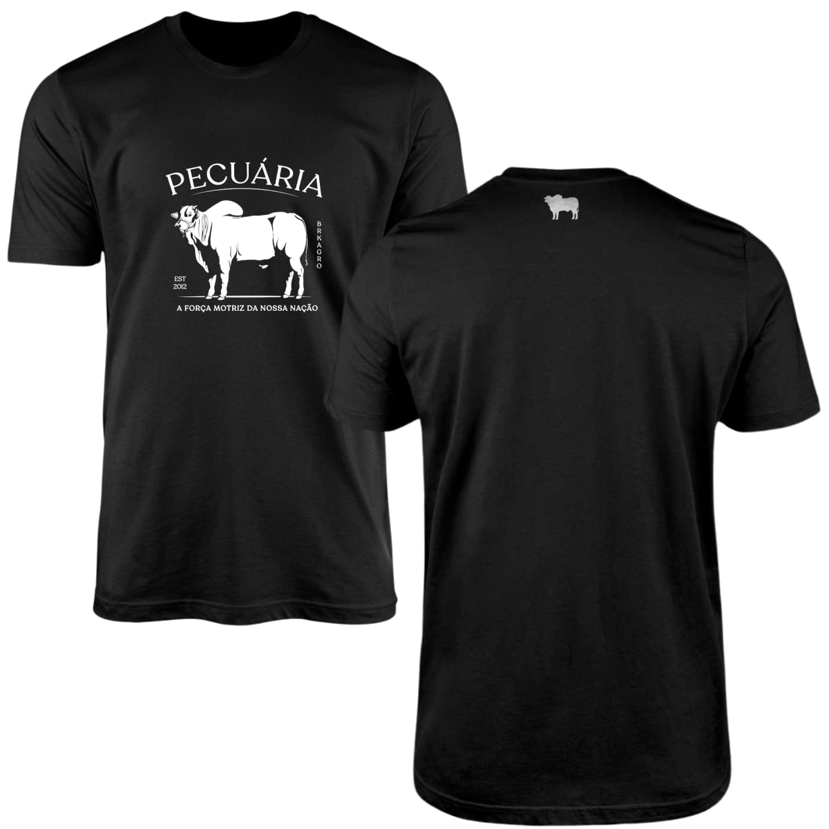 Camiseta Agro Brk Nelore Pecuária com Algodão Premium - Brk Agro