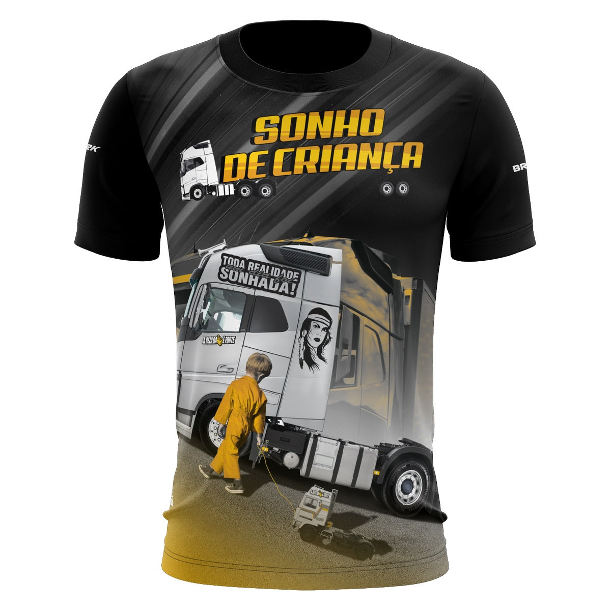 Camiseta Agro Brk Sonho de Criança com Proteção Solar UV50+ - Brk Agro