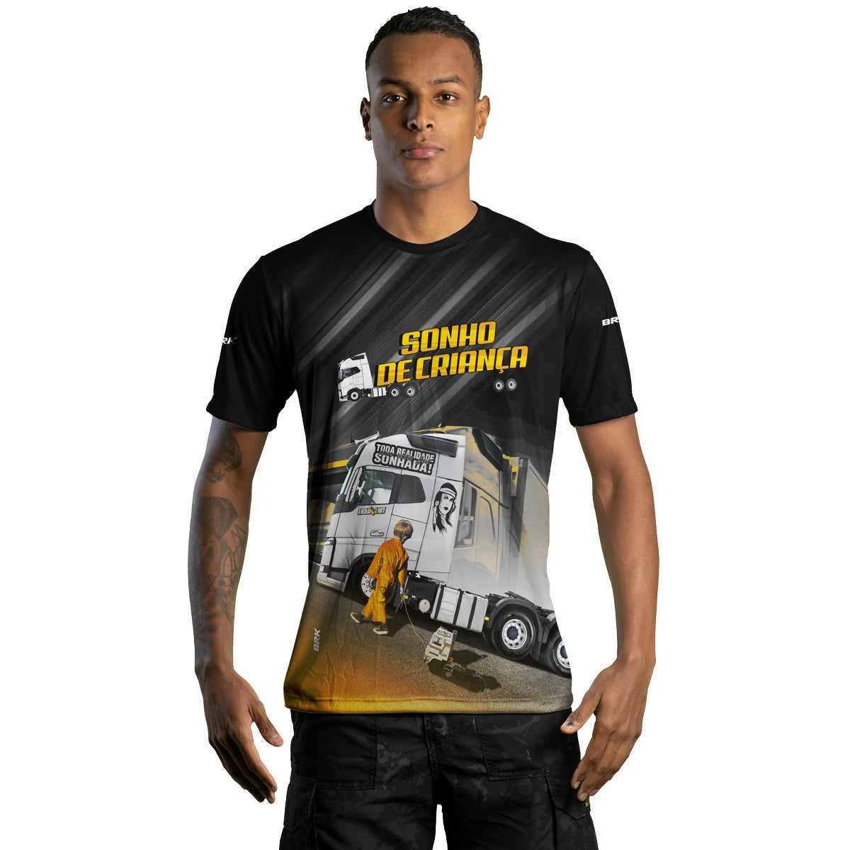 Camiseta Agro Brk Sonho de Criança com Proteção Solar UV50+ - Brk Agro