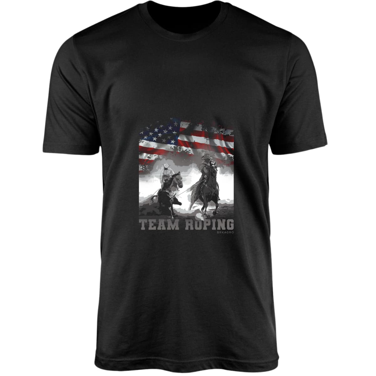 Camiseta Agro Brk Team Roping USA com Algodão Premium - Brk Agro