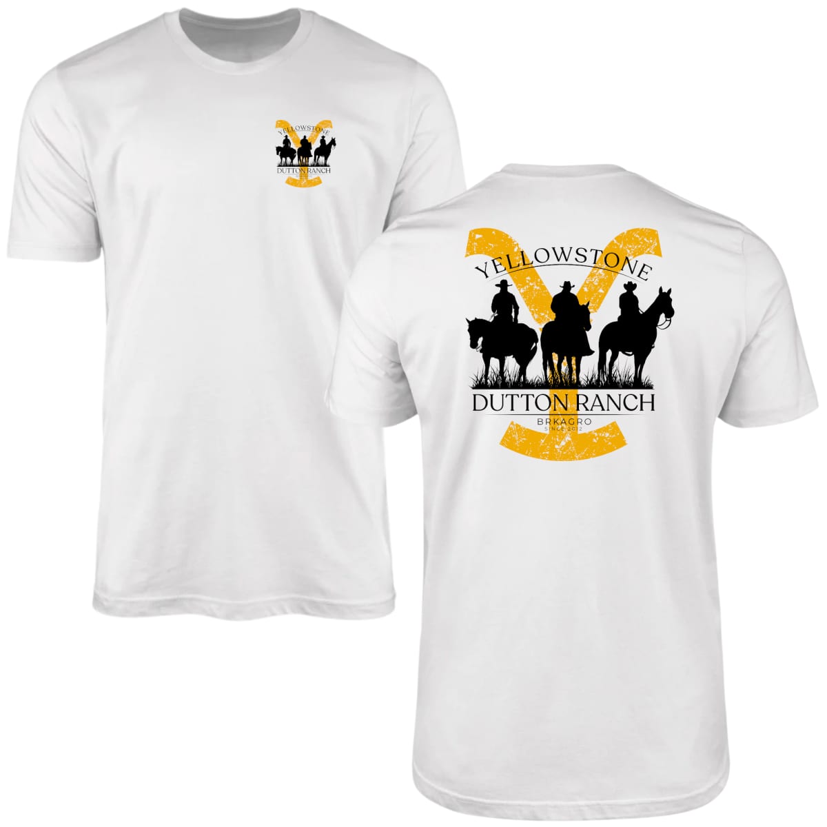 Camiseta Agro Brk Yellowstone Algodão Premium - Brk Agro