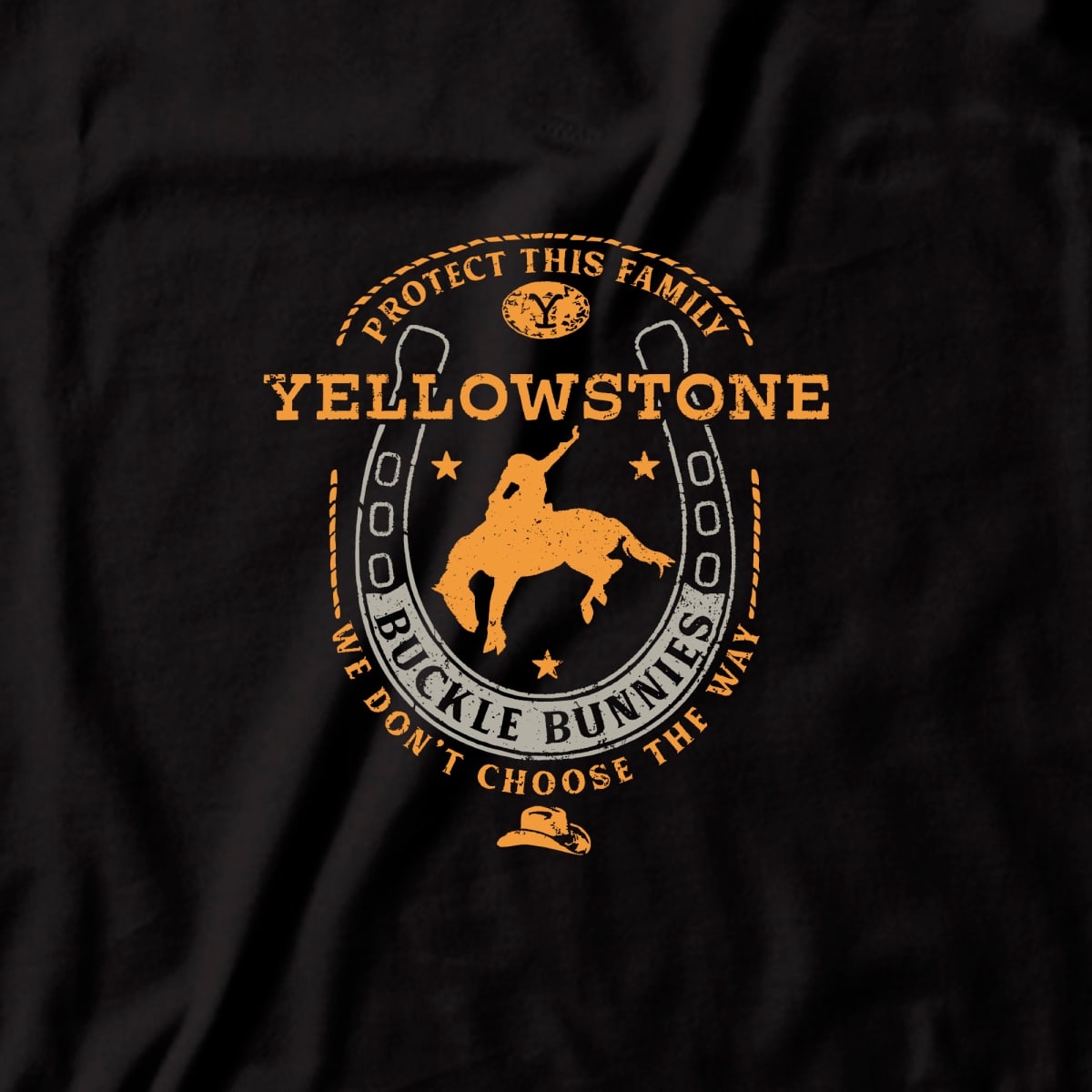 Camiseta Agro Brk Yellowstone Buckle Bunnies com Algodão Premium - Brk Agro