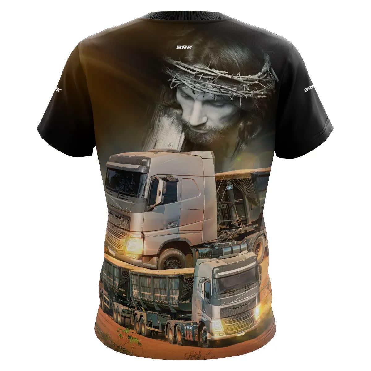 Camiseta Agro Brk Rodagem com Proteção Solar UV50+ - Brk Agro
