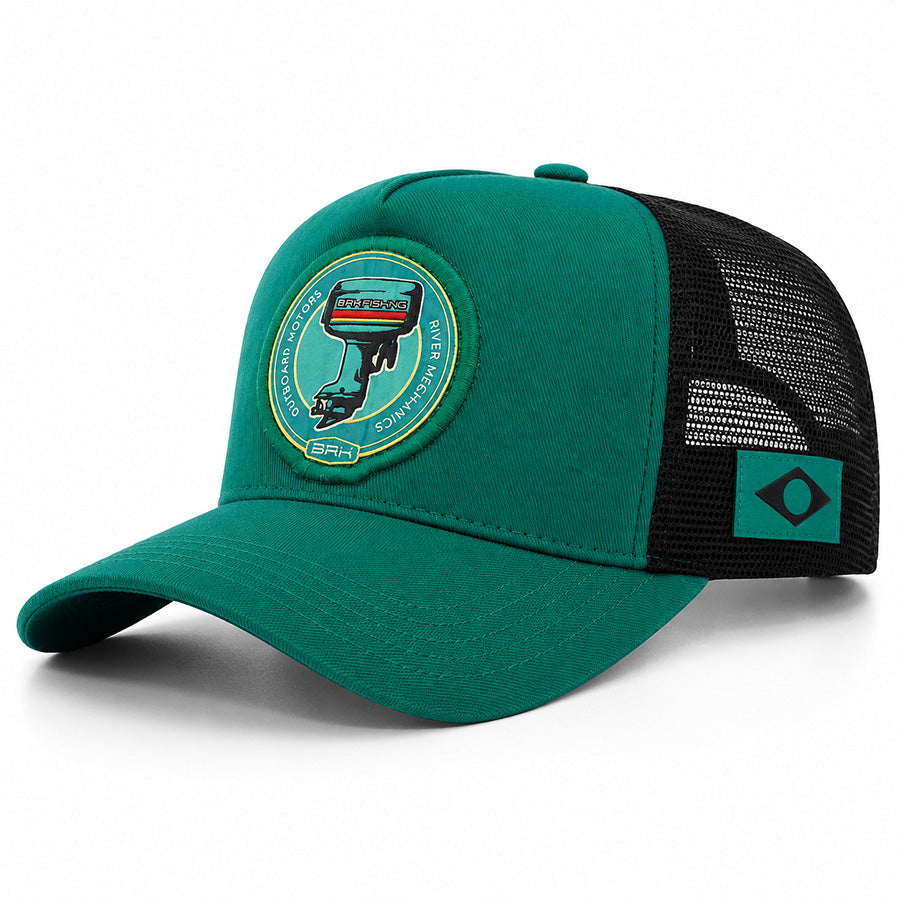 Boné BRK Fishing Outboard Motors Verde