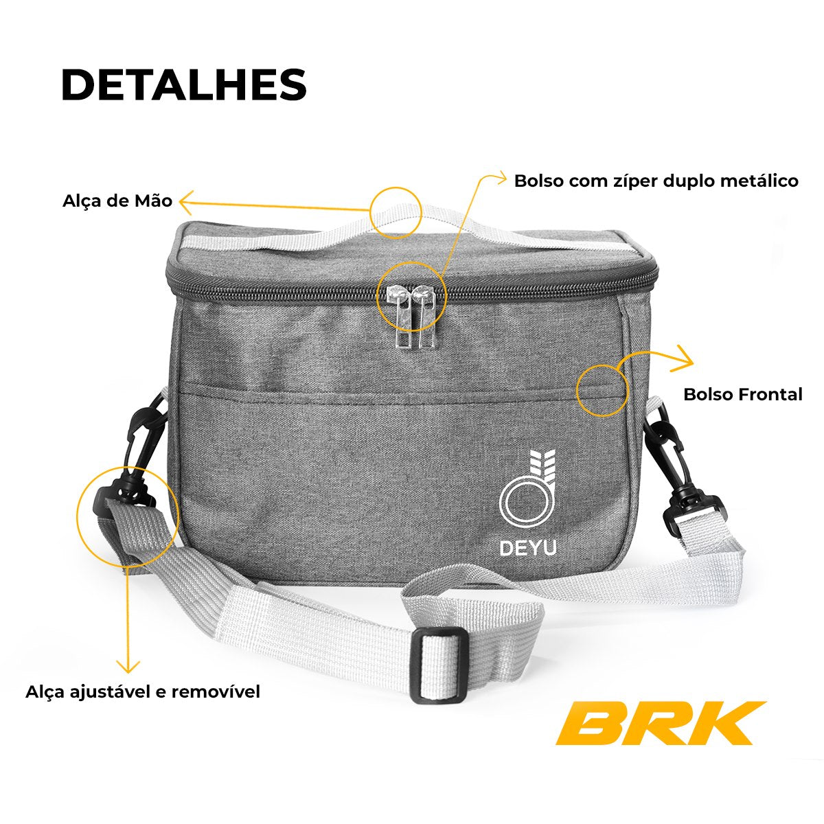 Bolsa Termica Deyu 5,7 Litros