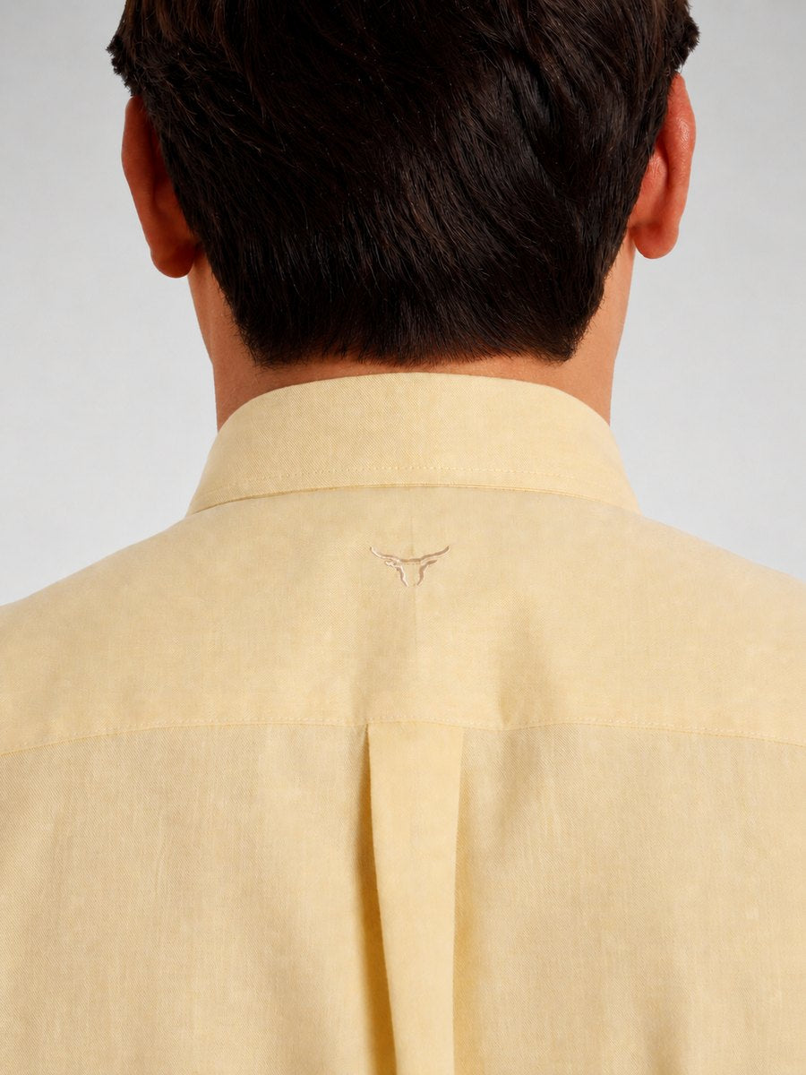 Camisa Brk M/C Classic Amarelo Manteiga