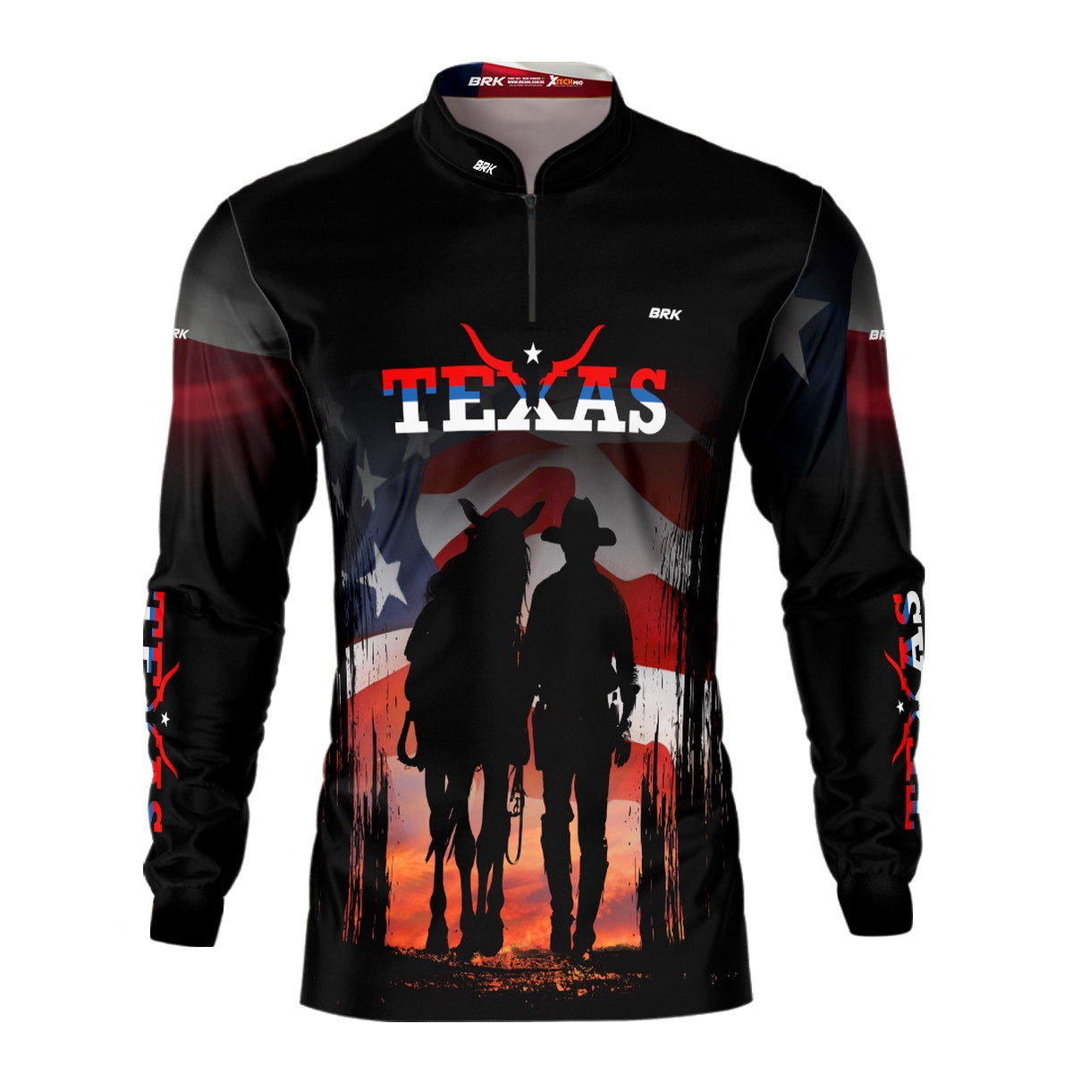 Camisa Agro Brk Texano com Proteção Solar UV50+ - Brk Agro