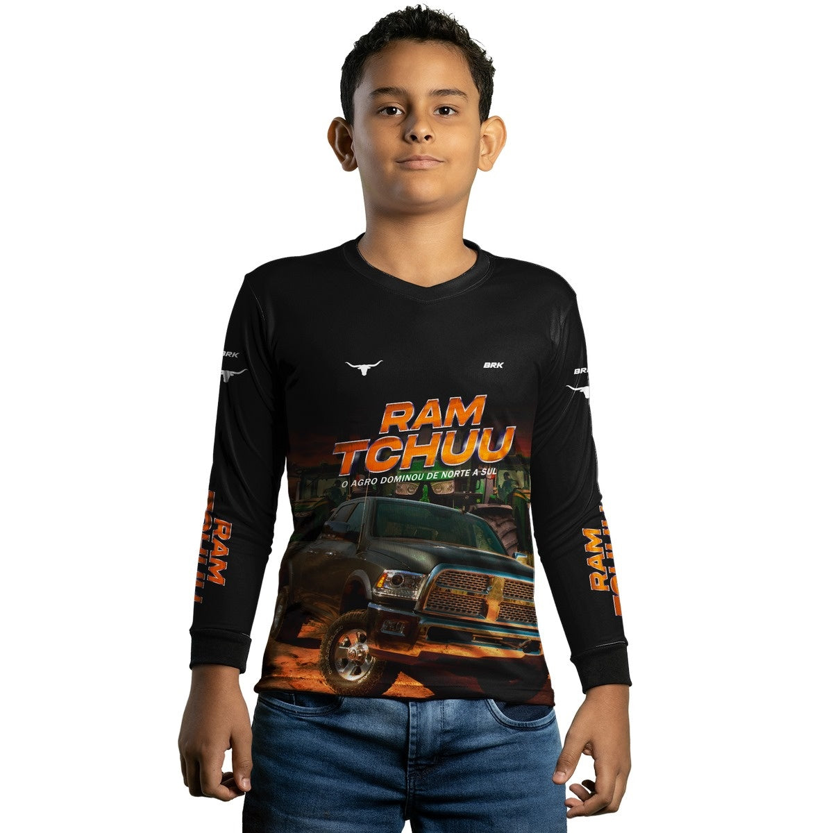 Camisa Agro Brk Caminhonete RAM TCHUU com Proteção Solar UV50+ - BRK AGRO