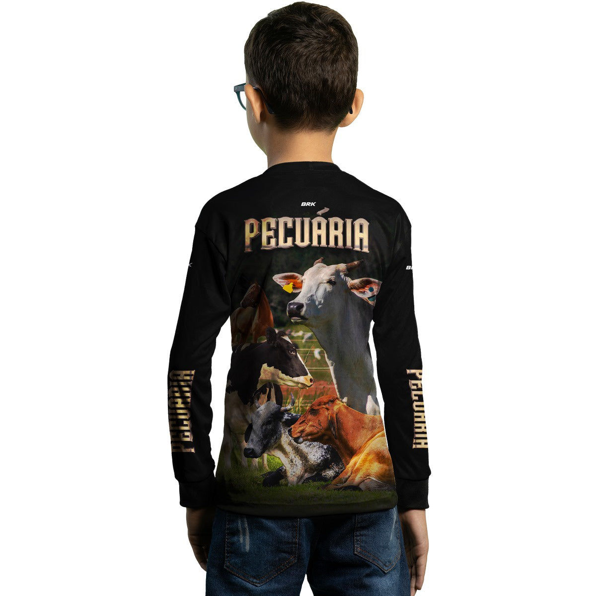 Camisa Agro Brk Pecuária com Proteção Solar UV50+ - BRK AGRO