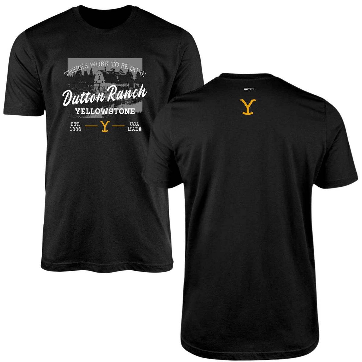Camiseta Agro Brk Yellowstone Dutton Ranch com Algodão Premium - Brk Agro