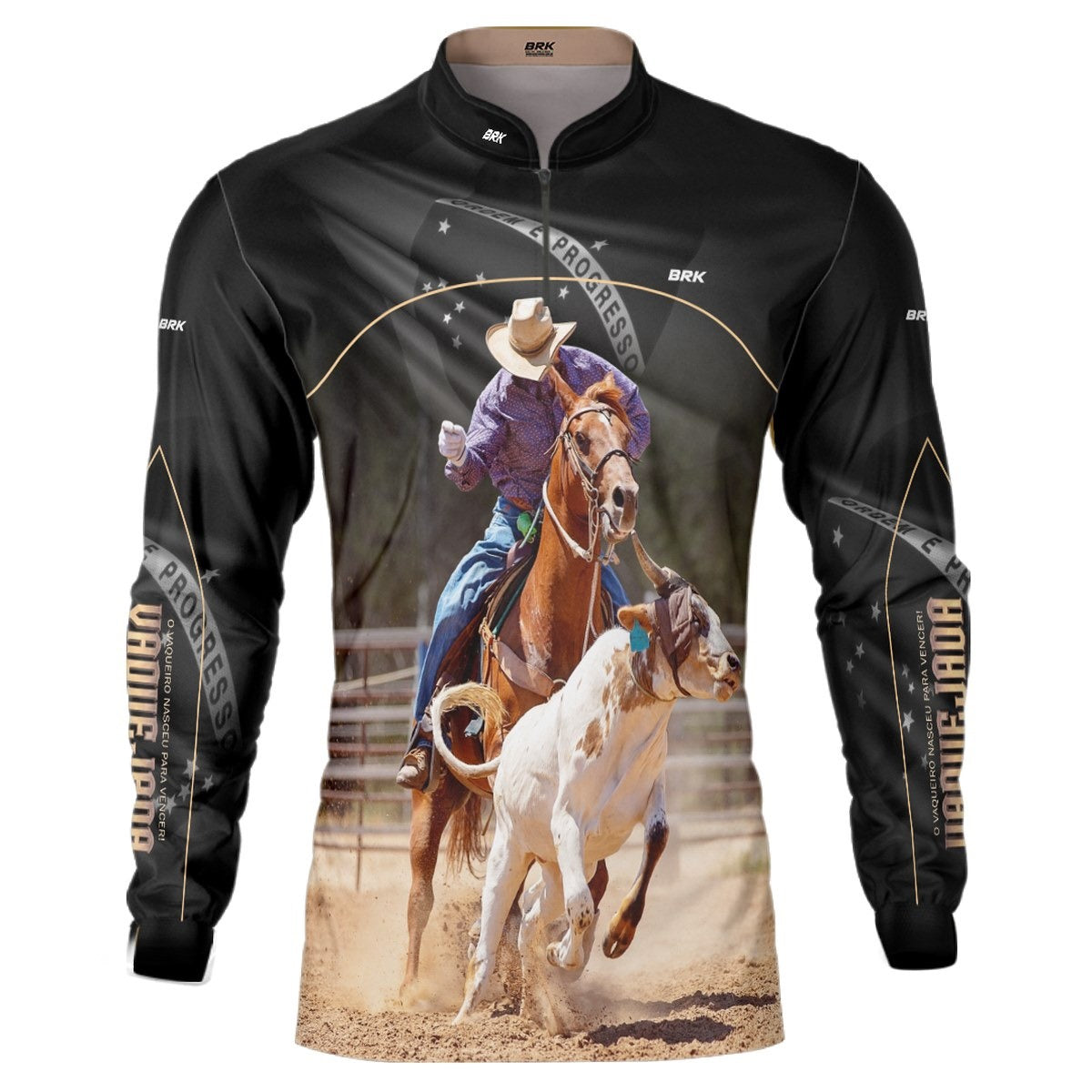 Camisa Agro Brk Vaquejada com Proteção Solar UV50+ - BRK AGRO