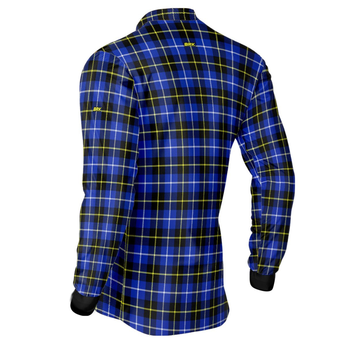 Camisa Agro Brk Country Masculina Xadrez Azul com Proteção Solar UV50+ - BRK AGRO