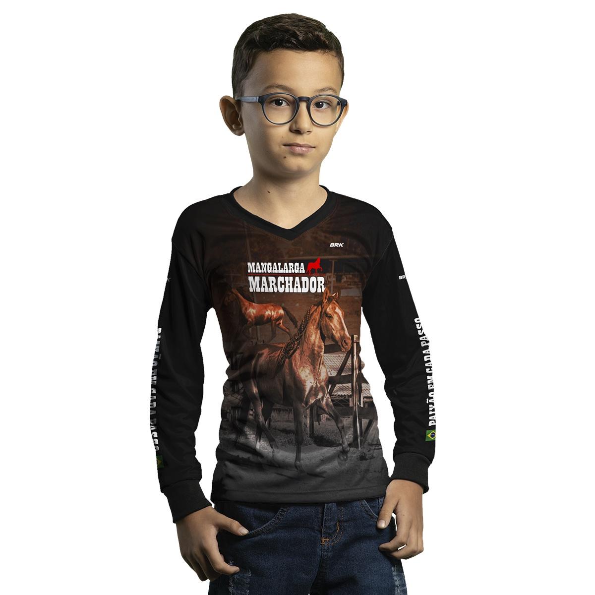 Camisa Agro Brk Mangalarga Machador com Proteção UV50+ - BRK AGRO