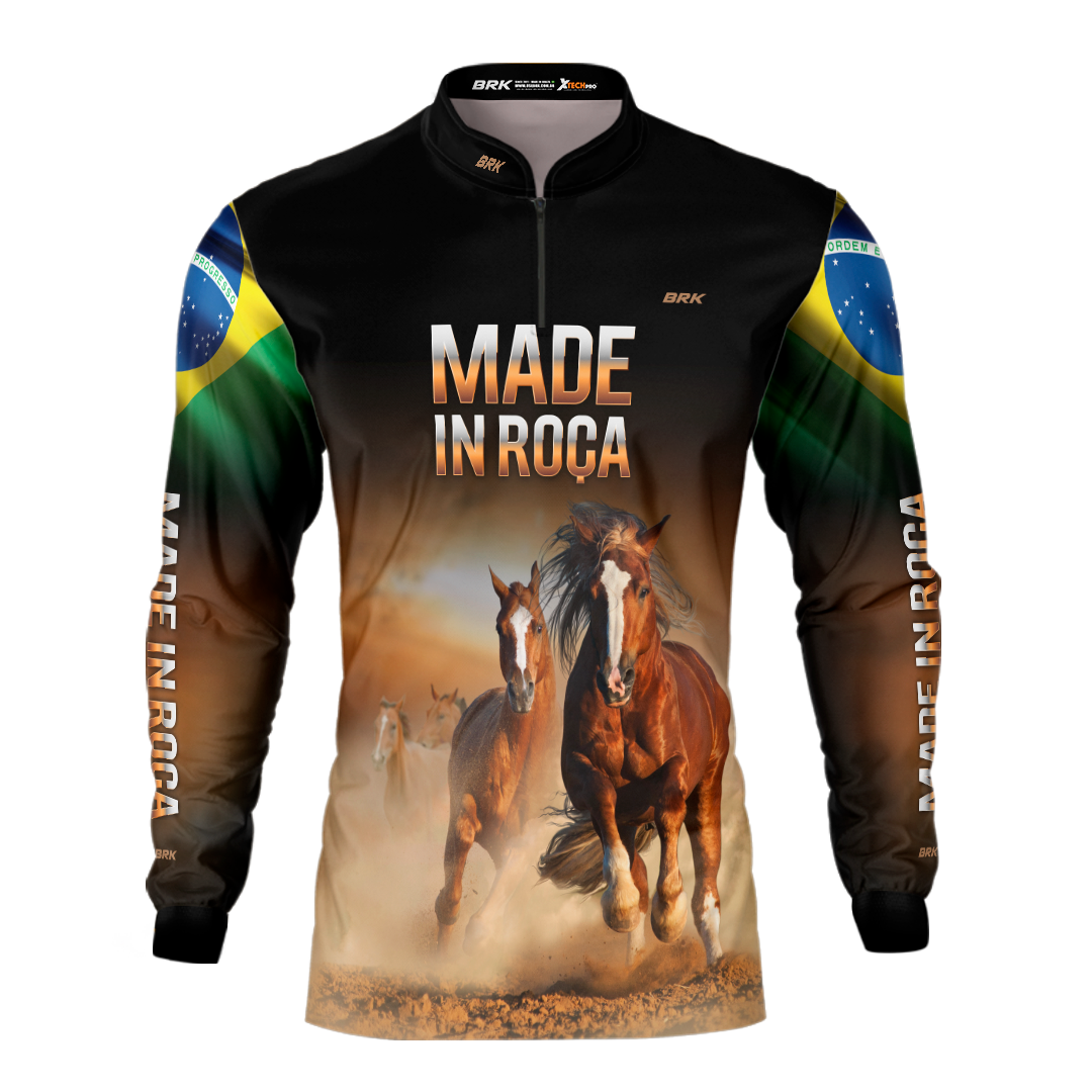 Camisa Agro Brk Made In Roça 2.0 com Proteção Solar UV 50+ - BRK AGRO